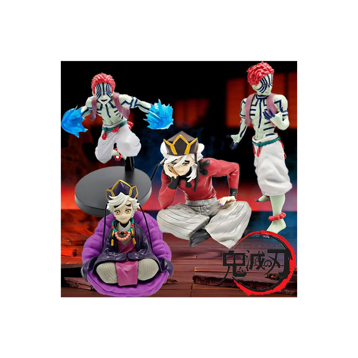 Bandai Demon Slayer Douma Anime Figur Noodle Stopper aus PVC in Mehrfarbig - Bild 5