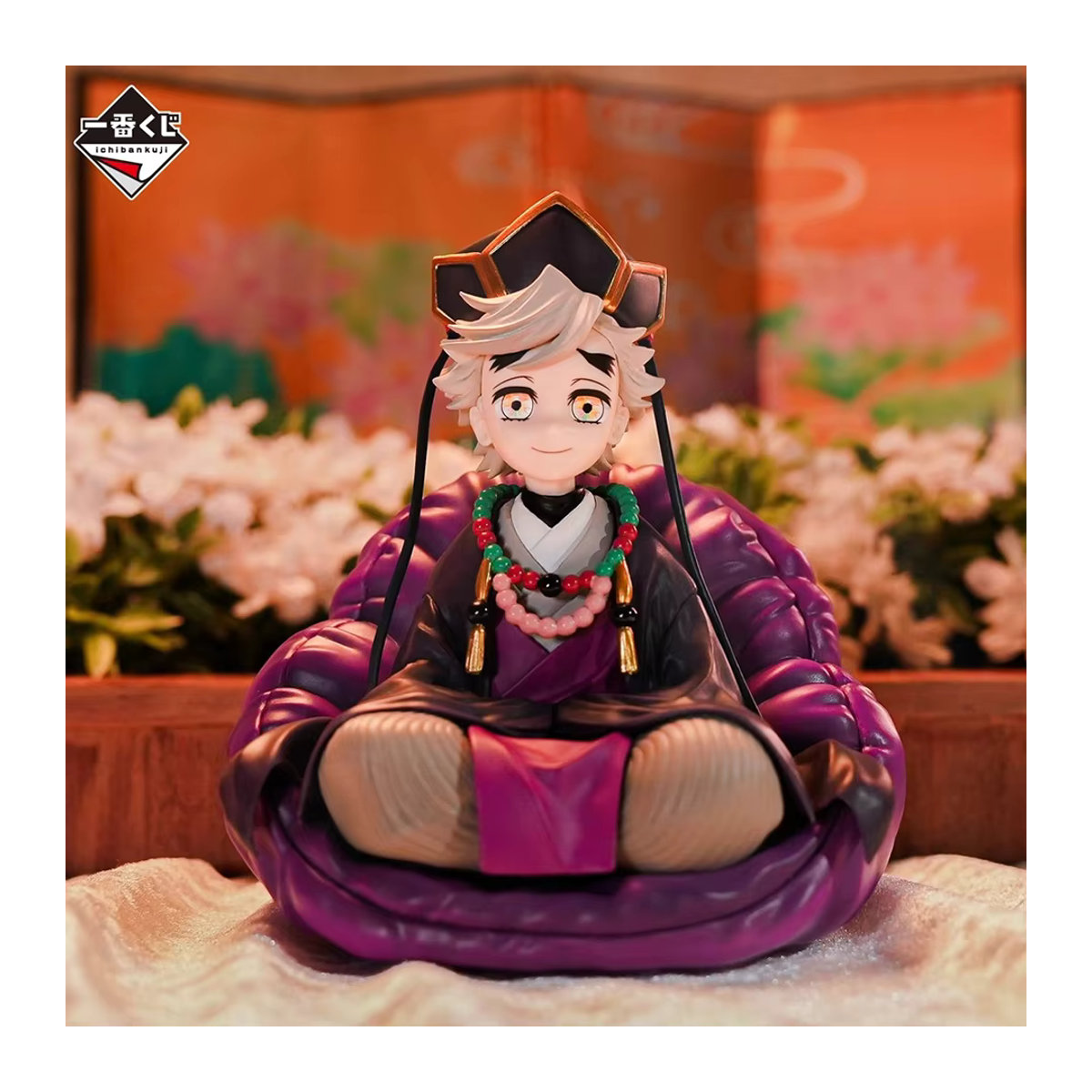 Bandai Demon Slayer Douma Premium Chokonose Noodle Stopper Anime-Figur aus Kunststoff, mehrfarbig - Bild 4