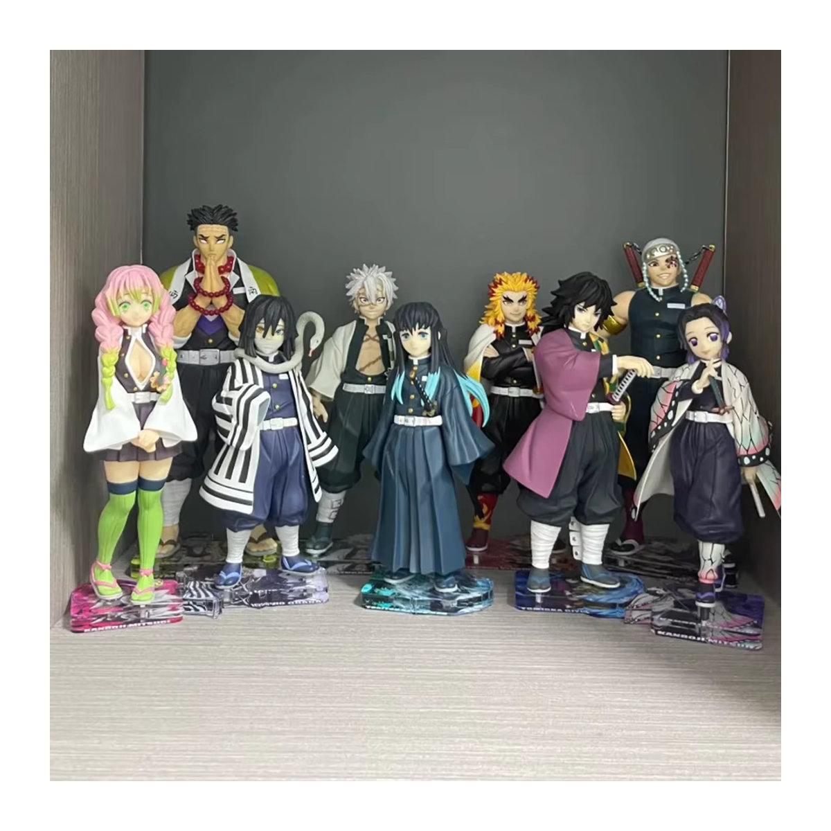 Bandai Demon Slayer Kimetsu no Yaiba Actionfiguren Set aus PVC, mehrfarbig - Bild 5