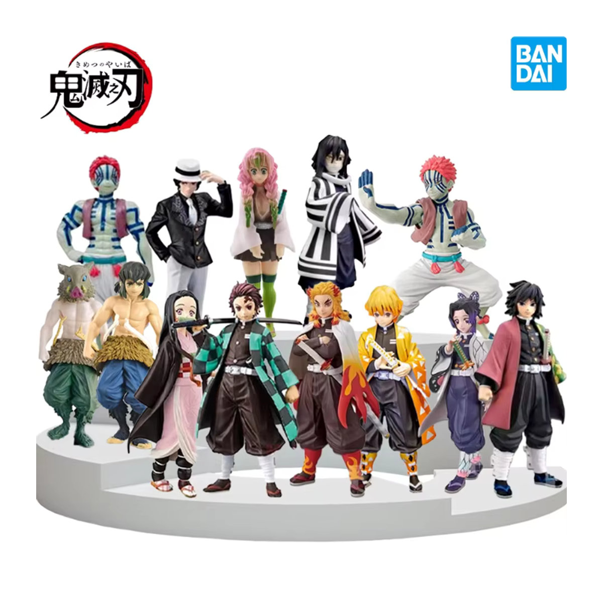 Bandai Demon Slayer Kimetsu no Yaiba Actionfiguren Set aus PVC, mehrfarbig - Bild 6