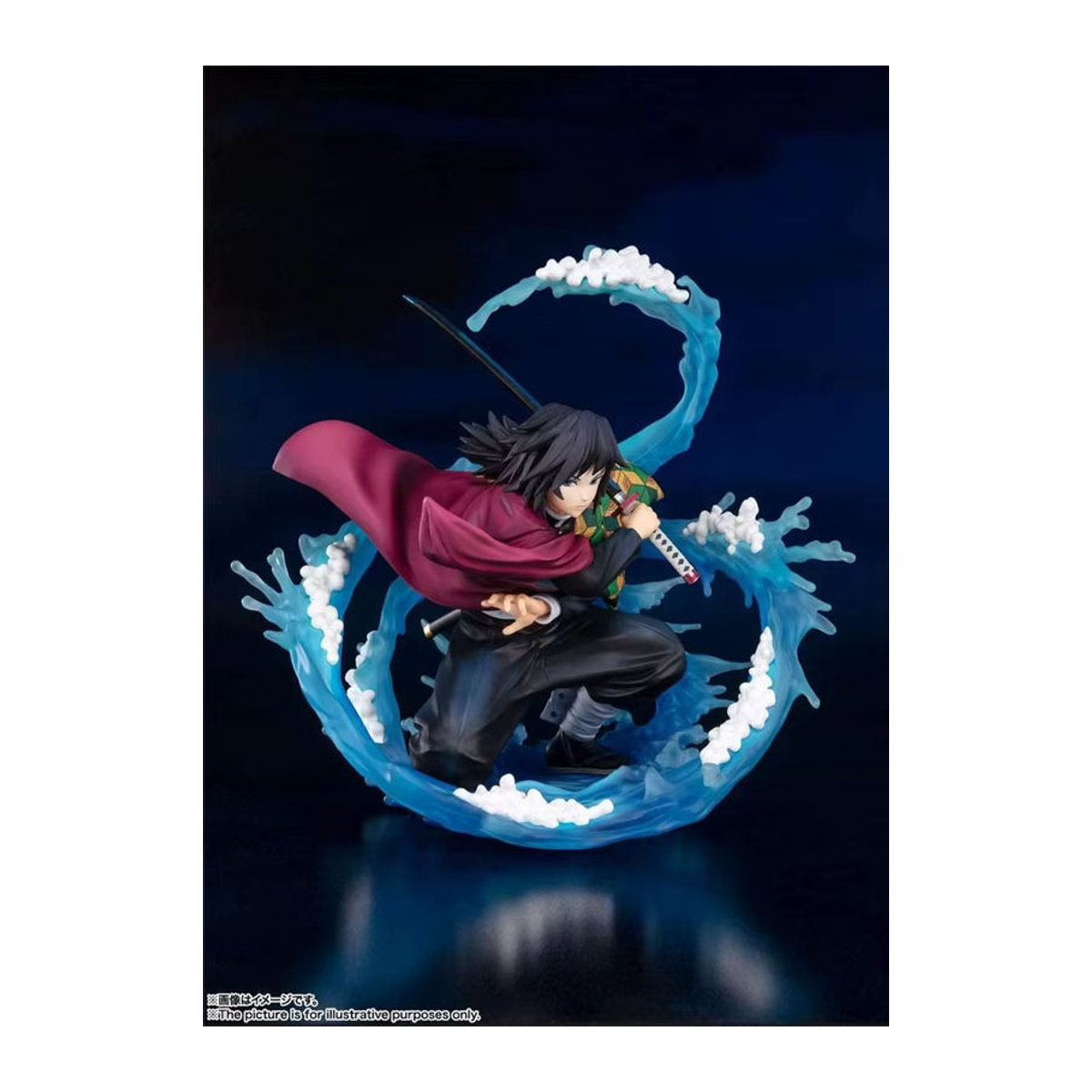 Bandai Demon Slayer Kimetsu no Yaiba Tomioka Giyu Battle Ver. PVC Actionfigur mehrfarbig - Bild 2