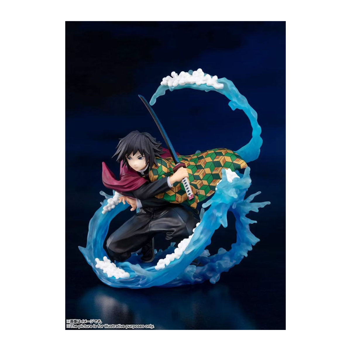 Bandai Demon Slayer Kimetsu no Yaiba Tomioka Giyu Battle Ver. PVC Actionfigur mehrfarbig - Bild 3