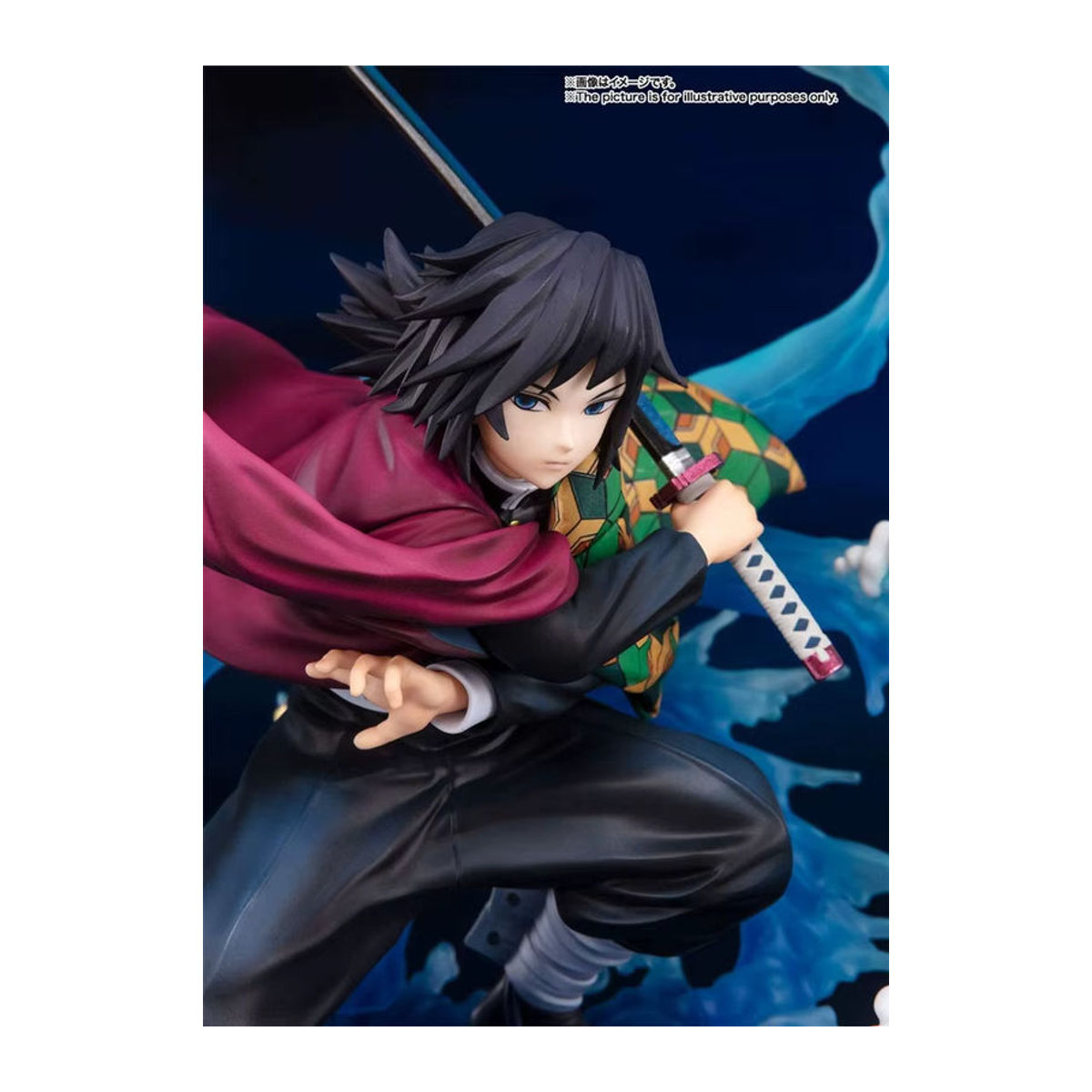 Bandai Demon Slayer Kimetsu no Yaiba Tomioka Giyu Battle Ver. PVC Actionfigur mehrfarbig - Bild 4