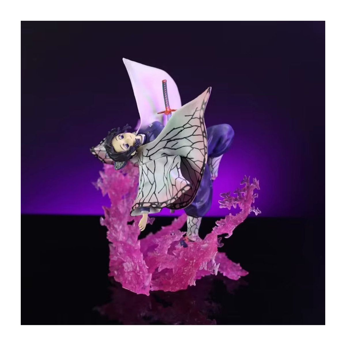 Bandai Demon Slayer Kochou Kanae Anime Figur, mehrfarbig, Höhe: 20 cm - Bild 2