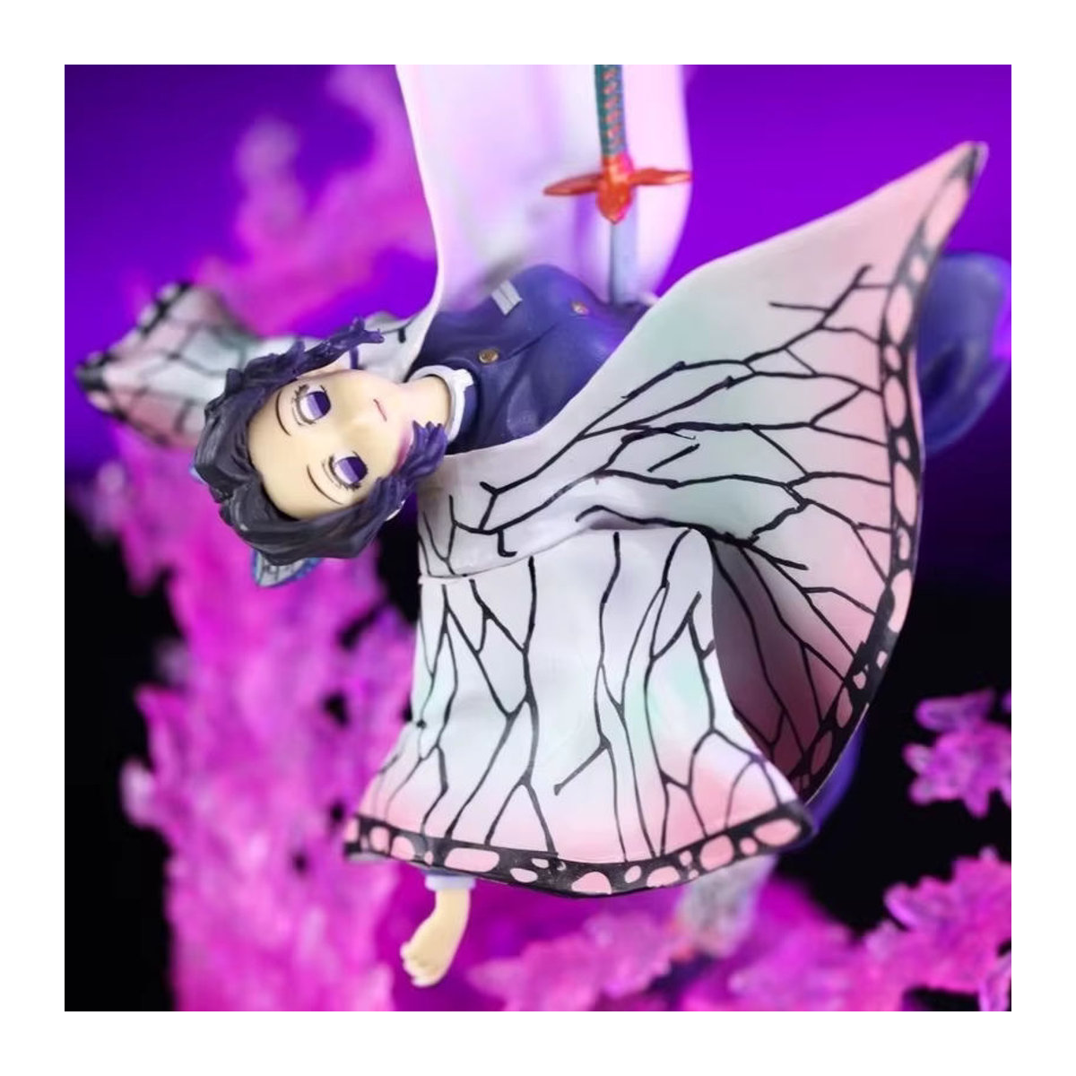 Bandai Demon Slayer Kochou Kanae Anime Figur, mehrfarbig, Höhe: 20 cm - Bild 5