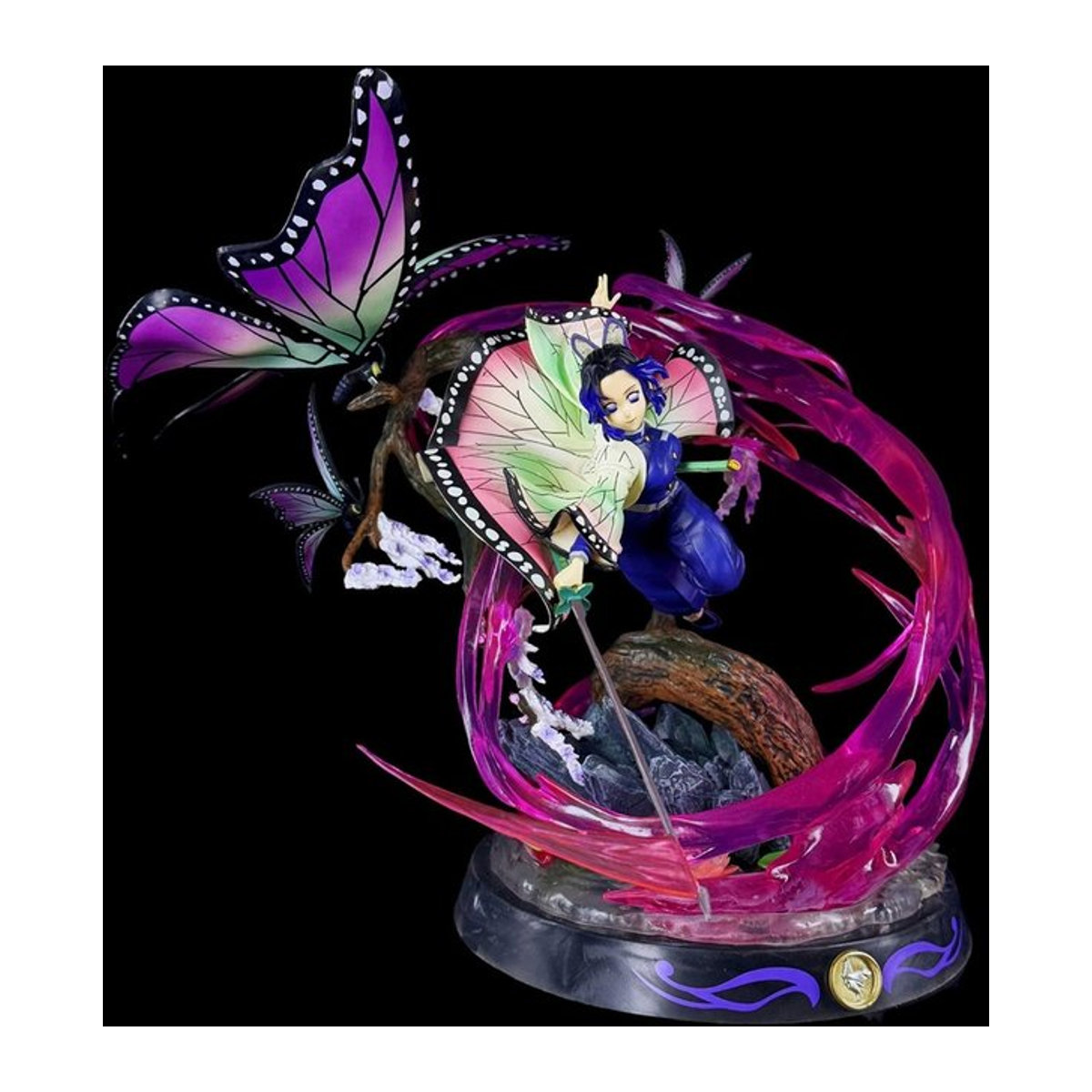 Bandai Demon Slayer Kochou Shinobu 1/6 Resonanz Würfel Statue aus Kunstharz, mehrfarbig - Bild 1