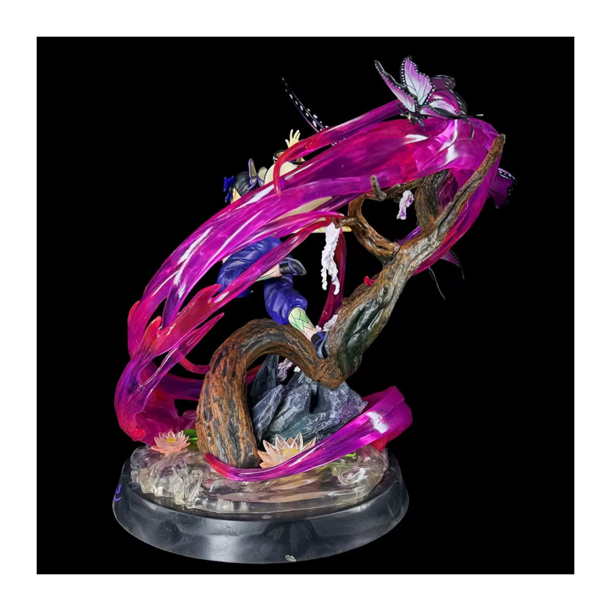 Bandai Demon Slayer Kochou Shinobu 1/6 Resonanz Würfel Statue aus Kunstharz, mehrfarbig - Bild 2