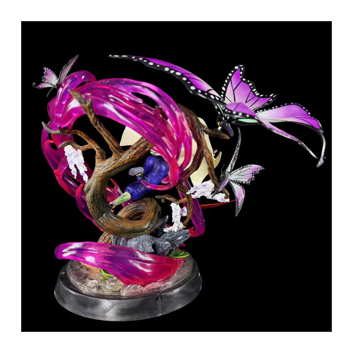 Bandai Demon Slayer Kochou Shinobu 1/6 Resonanz Würfel Statue aus Kunstharz, mehrfarbig - Bild 4