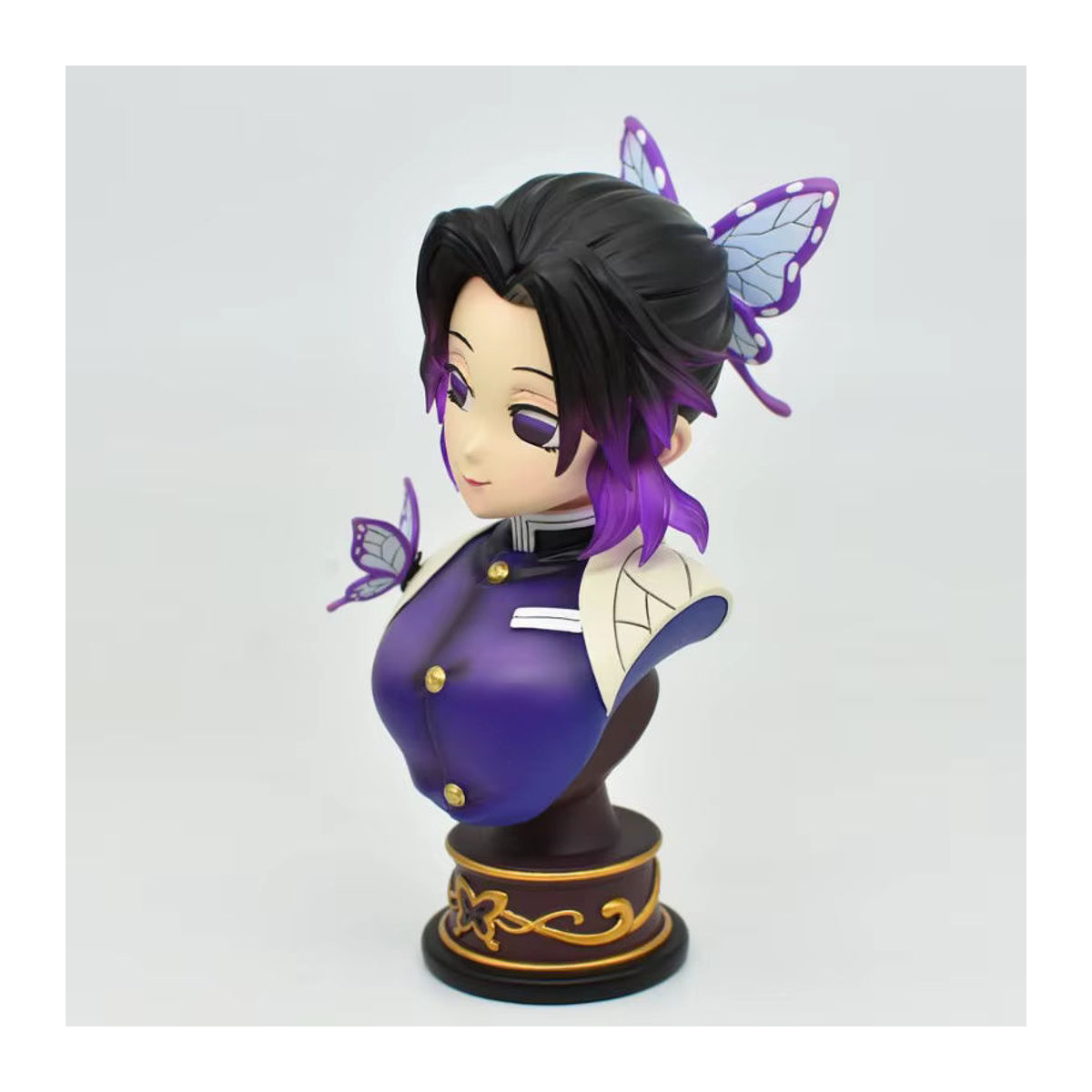Bandai Demon Slayer Kochou Shinobu Anime Figur lila Dekorationsmodell aus Kunststoff - Bild 2