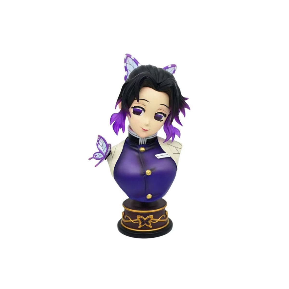 Bandai Demon Slayer Kochou Shinobu Anime Figur lila Dekorationsmodell aus Kunststoff - Bild 5
