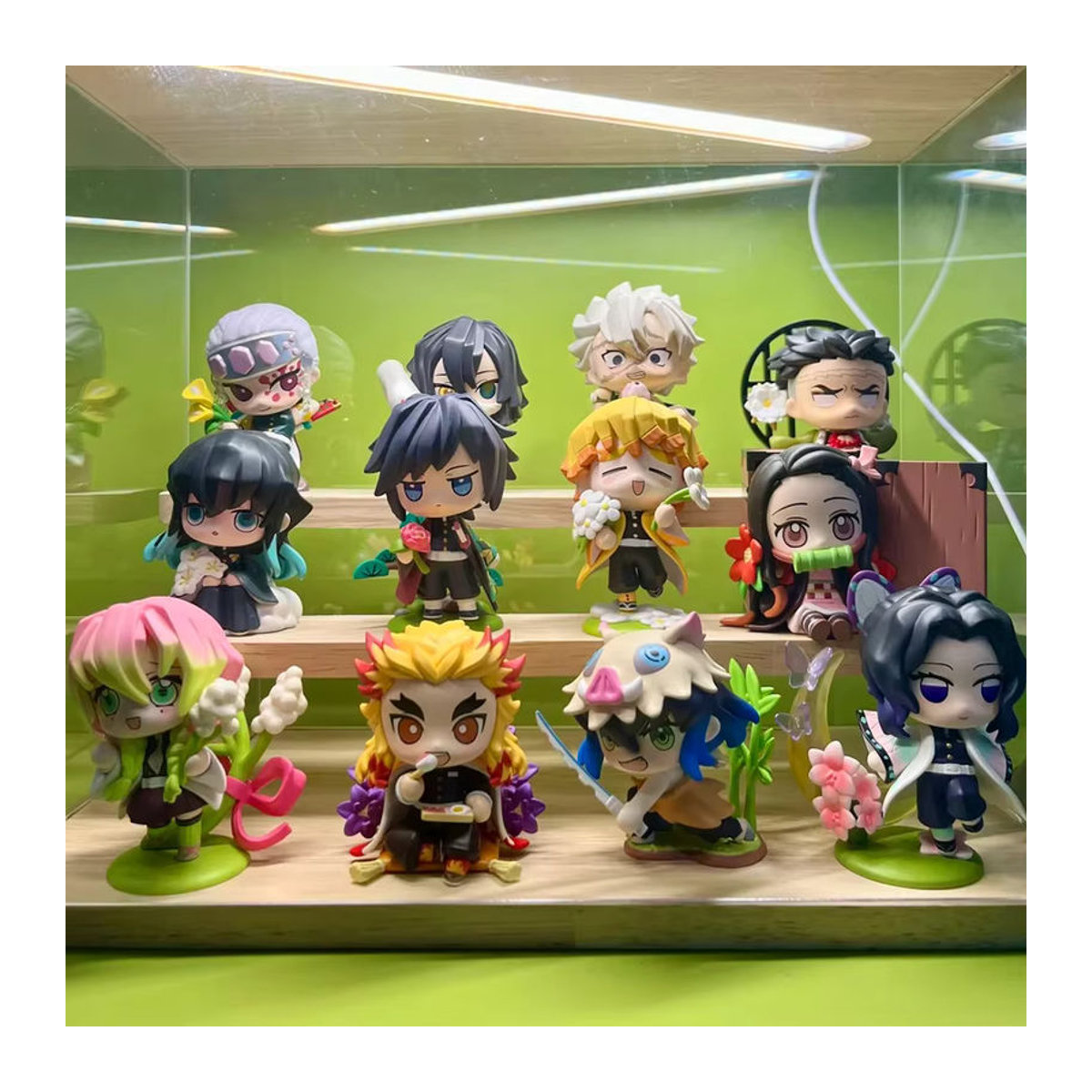 Bandai Demon Slayer Überraschungsbox mit Anime-Figuren Kamado Tanjirou und Kamado Nezuko in Mehrfarbig aus Kunststoff - Bild 4