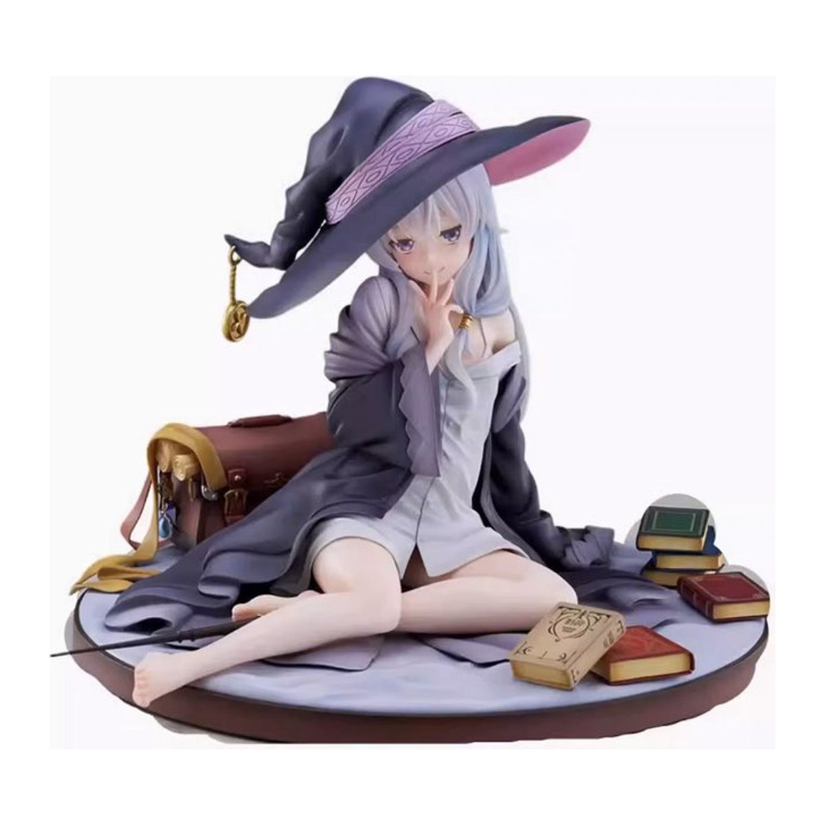 Bandai Die Reise von Elaina Anime-Figur Hexe Elaina Actionfigur in mehrfarbigem Strickkleid, Höhe: 16,5 cm - Bild 1