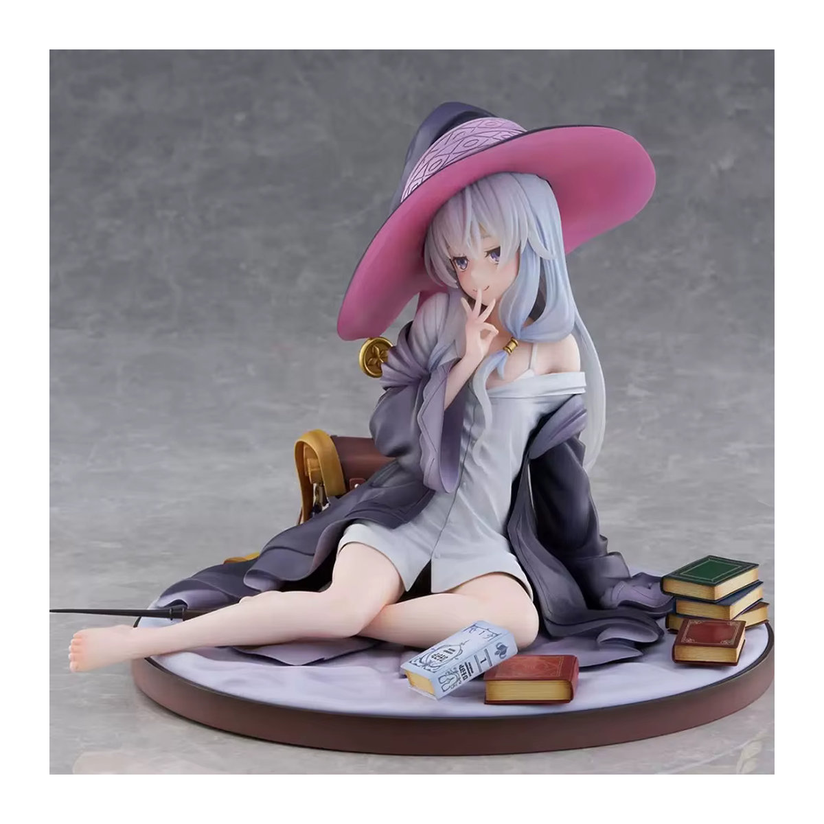 Bandai Die Reise von Elaina Anime-Figur Hexe Elaina Actionfigur in mehrfarbigem Strickkleid, Höhe: 16,5 cm - Bild 4