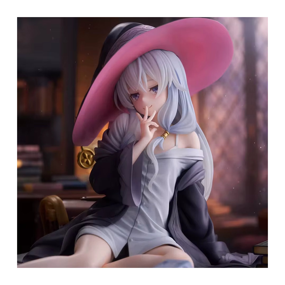 Bandai Die Reise von Elaina Anime-Figur Hexe Elaina Actionfigur in mehrfarbigem Strickkleid, Höhe: 16,5 cm - Bild 5