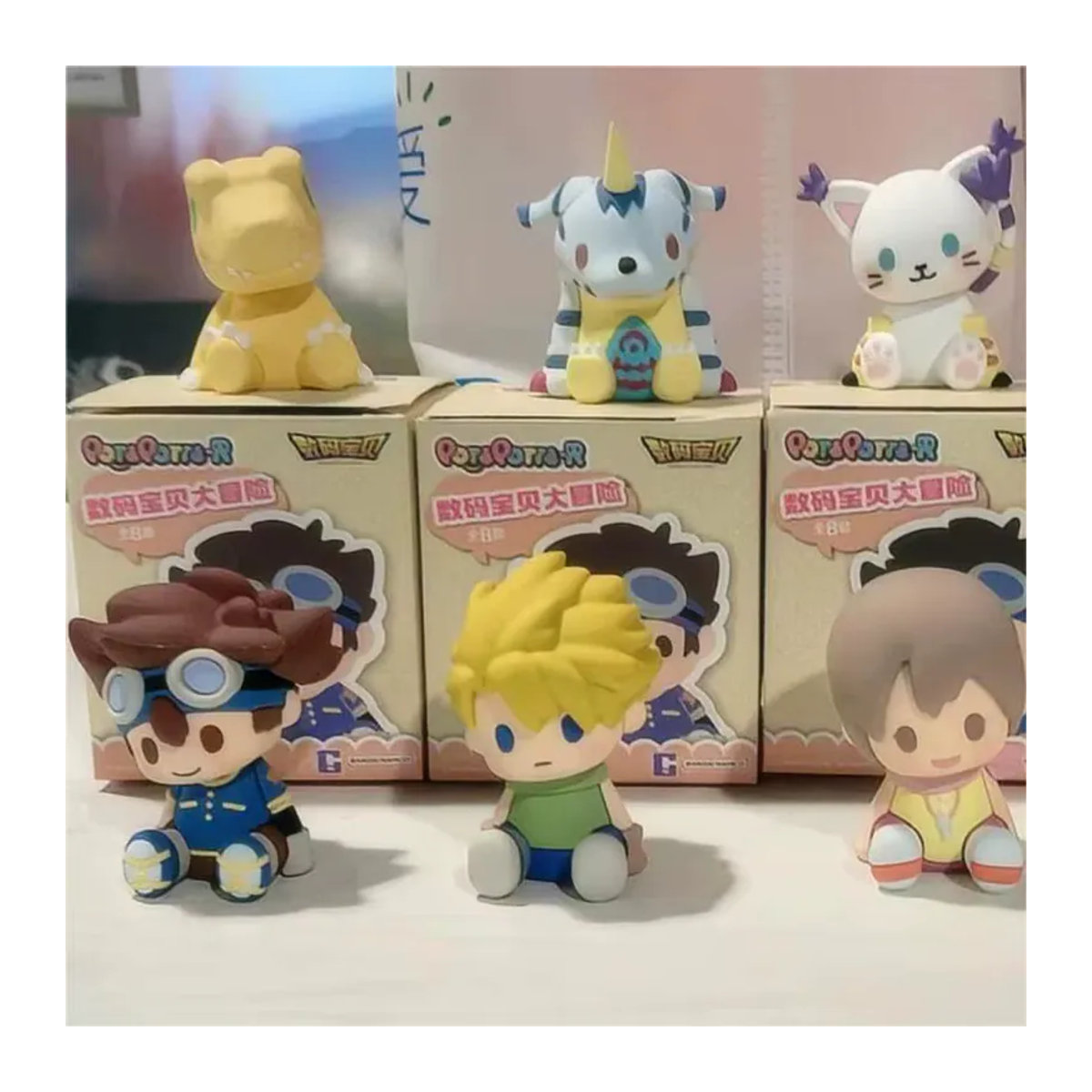 Bandai Digimon Abenteuer Potepotte-R Serie PVC Figur mehrfarbig - Bild 2