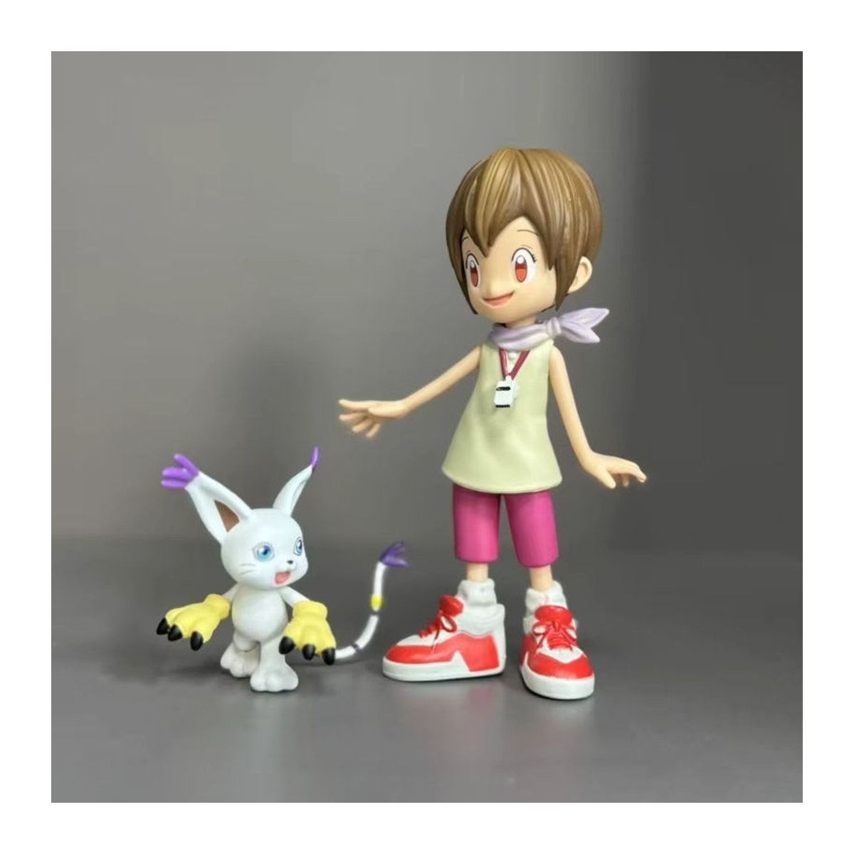 Bandai Digimon Abenteuer Yagami Hikari und Tailmon Figur aus Kunststoff, mehrfarbig - Bild 4