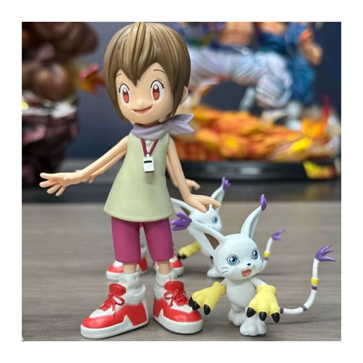 Bandai Digimon Abenteuer Yagami Hikari und Tailmon Figur aus Kunststoff, mehrfarbig - Bild 6