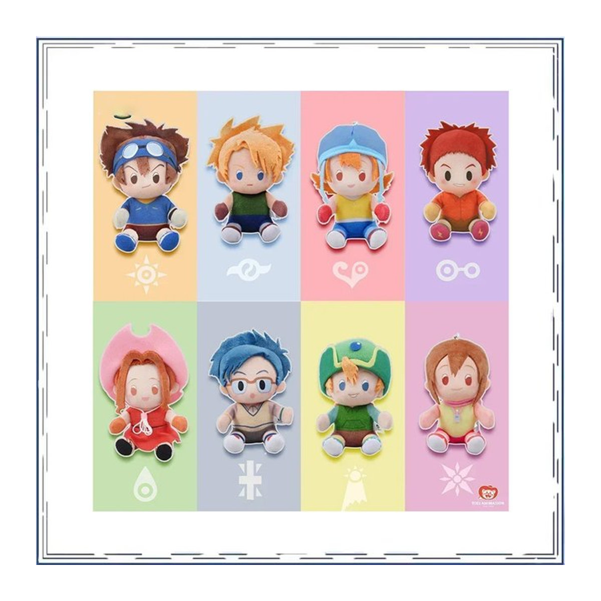 Bandai Digimon Adventure 01 Anime Actionfiguren Blind Box Collection Modell Spielzeug mit Taichi Yagami und Yamato Ishida in Mehrfarbig - Bild 1