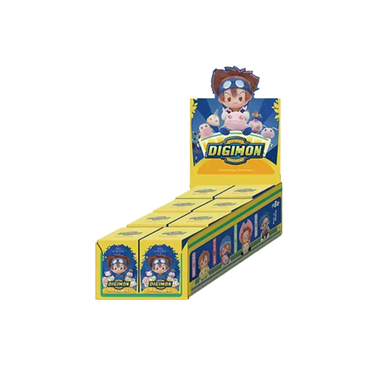 Bandai Digimon Adventure 01 Anime Actionfiguren Blind Box Collection Modell Spielzeug mit Taichi Yagami und Yamato Ishida in Mehrfarbig - Bild 3