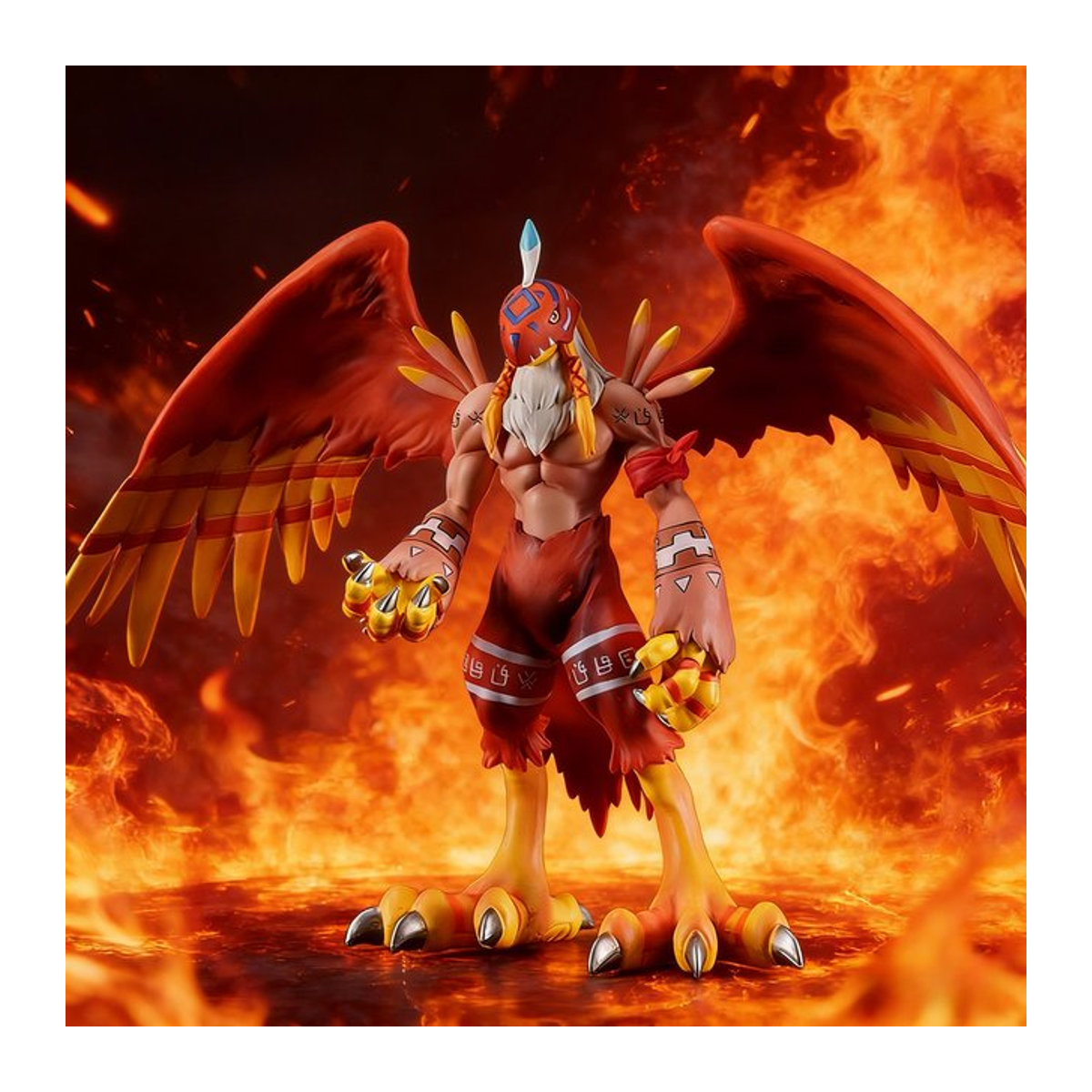 Bandai Digimon Adventure Anime Figur Garudamon als PVC Statue in mehrfarbig, Höhe: 18 cm - Bild 1