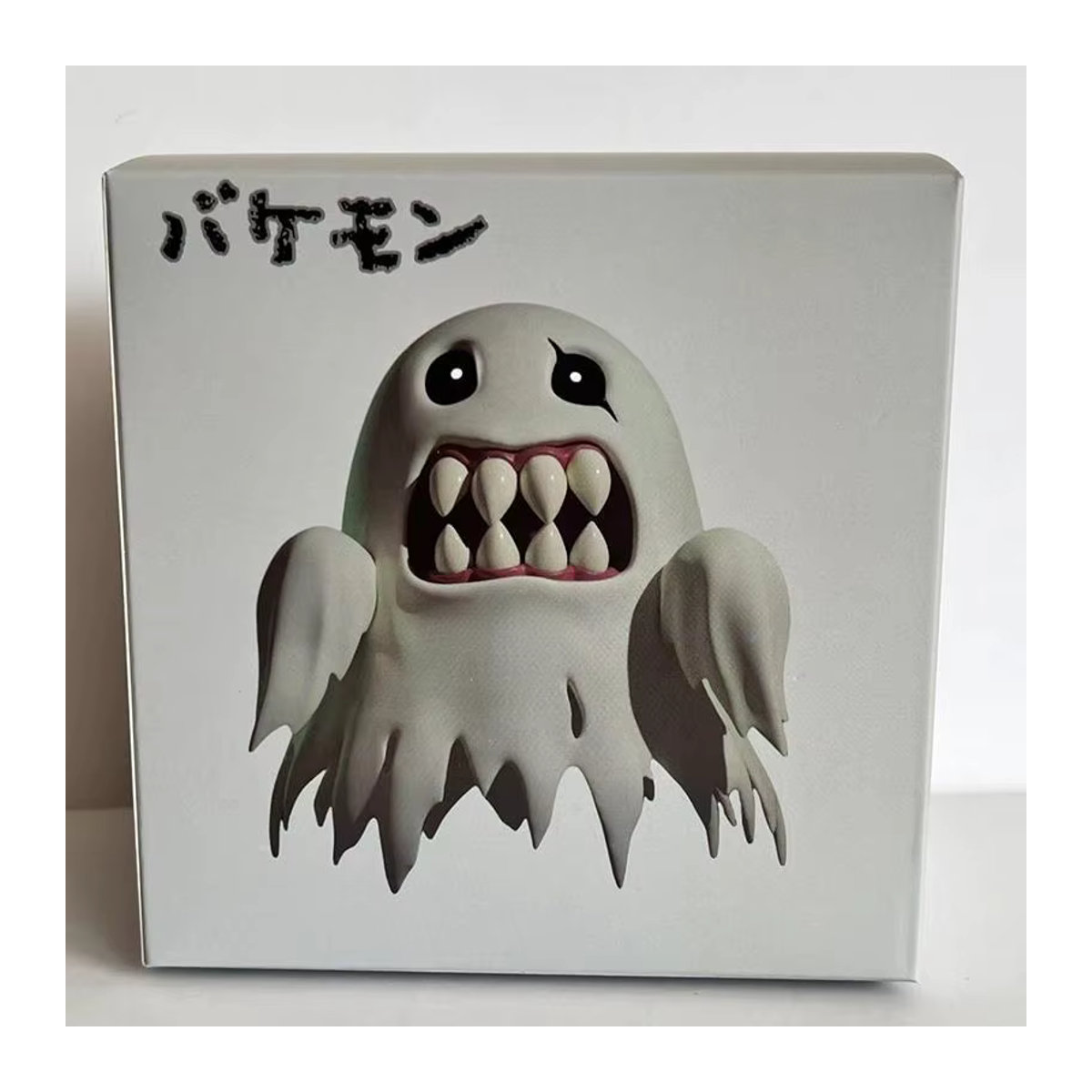 Bandai Digimon Adventure Bakemon Anime Figur in Weiß, 9 cm Kunstharz Modell - Bild 4