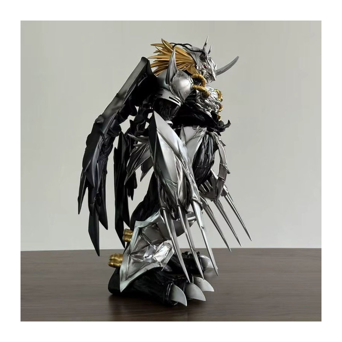 Bandai Digimon Adventure Black War Greymon Anime Figur in Schwarz, Höhe: 37 cm - Bild 4