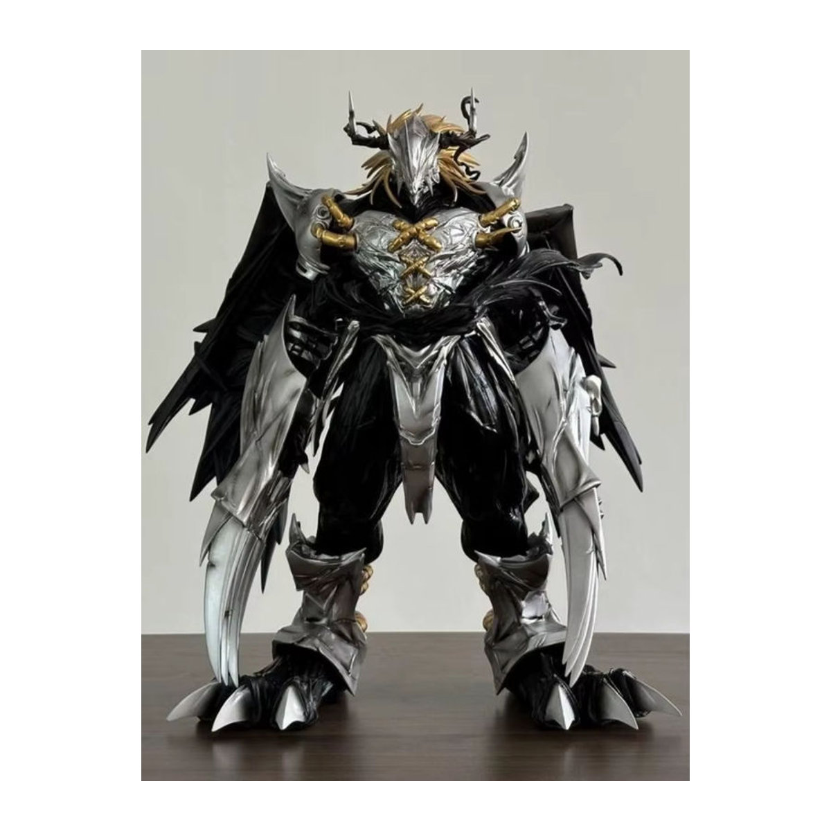 Bandai Digimon Adventure Black War Greymon Anime Figur in Schwarz, Höhe: 37 cm - Bild 5