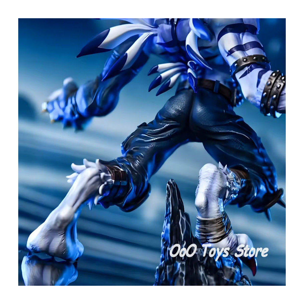Bandai Digimon Adventure Garurumon Actionfigur aus Kunststoff, weiß, Höhe: 20 cm - Bild 3