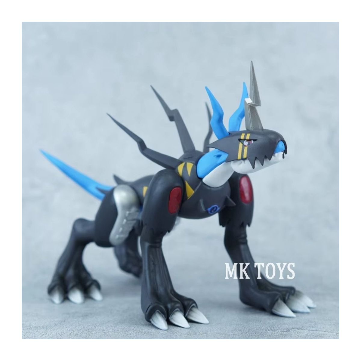 Bandai Digimon Adventure Lighdramon Anime Figur aus PVC in Schwarz, Höhe: 20 cm - Bild 4