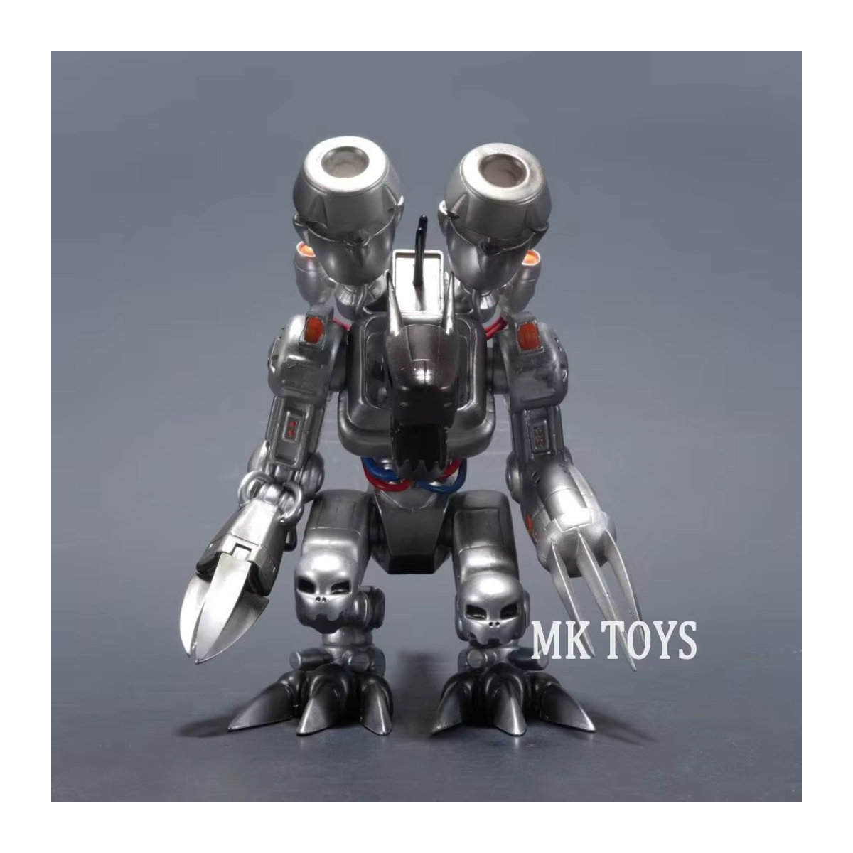 Bandai Digimon Adventure Mugendramon Actionfigur aus Kunststoff, Farbe: Silber, Höhe: 19 cm - Bild 2
