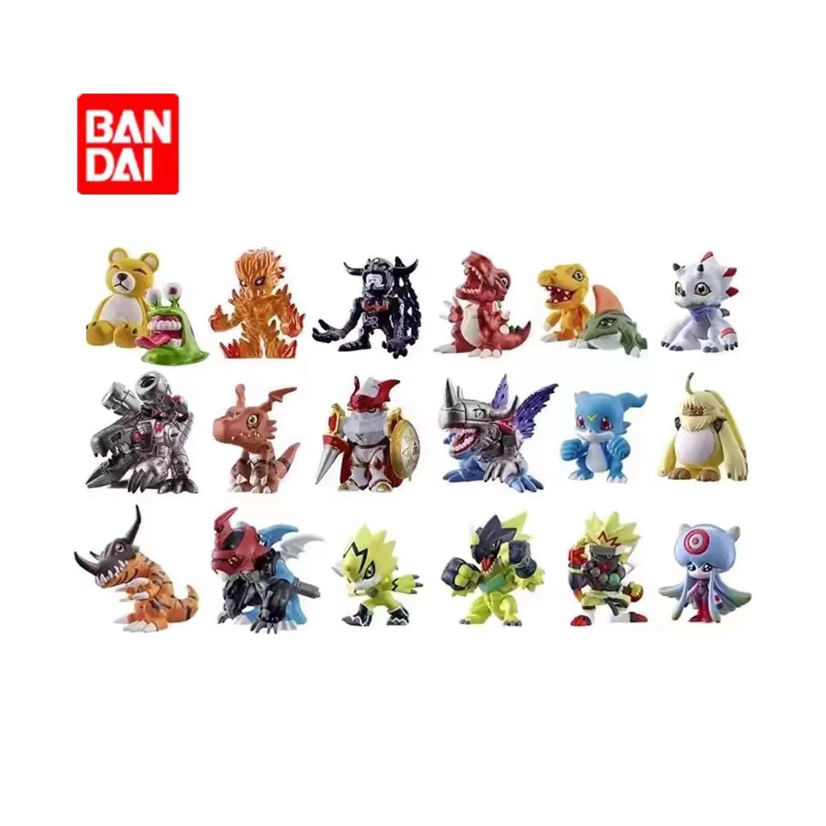 Bandai Digimon Cage Collection 02 Figur Set mit Mechadramon, Mugendramon, Bidimon und Demonmon in Mehrfarbig aus Kunststoff - Bild 2