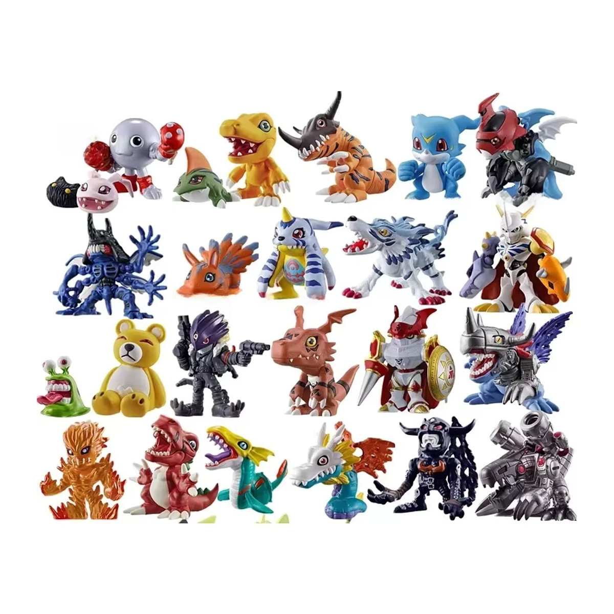 Bandai Digimon Cage Collection 02 Figur Set mit Mechadramon, Mugendramon, Bidimon und Demonmon in Mehrfarbig aus Kunststoff - Bild 6