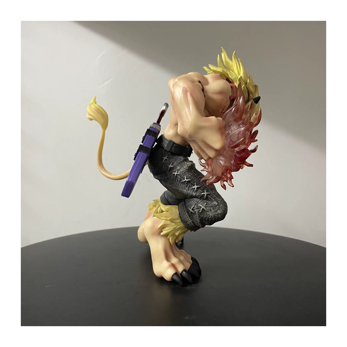 Bandai Digimon Leomon Beast King Faust Attack Pose Anime Figur aus PVC, mehrfarbig, Höhe: 21 cm - Bild 2