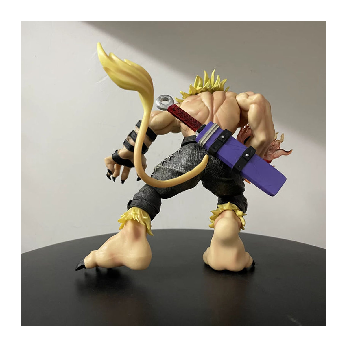Bandai Digimon Leomon Beast King Faust Attack Pose Anime Figur aus PVC, mehrfarbig, Höhe: 21 cm - Bild 3