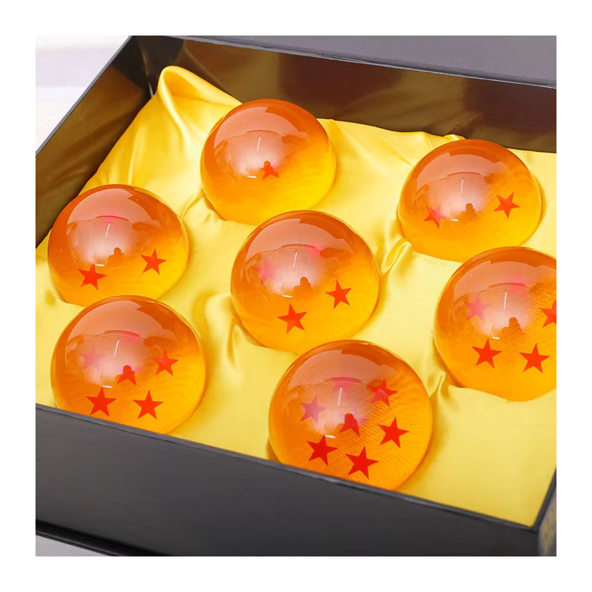 Bandai Dragon Ball 7 Sterne Kristallkugel aus Kunstharz, Orange, Durchmesser: 3,5 cm - Bild 4