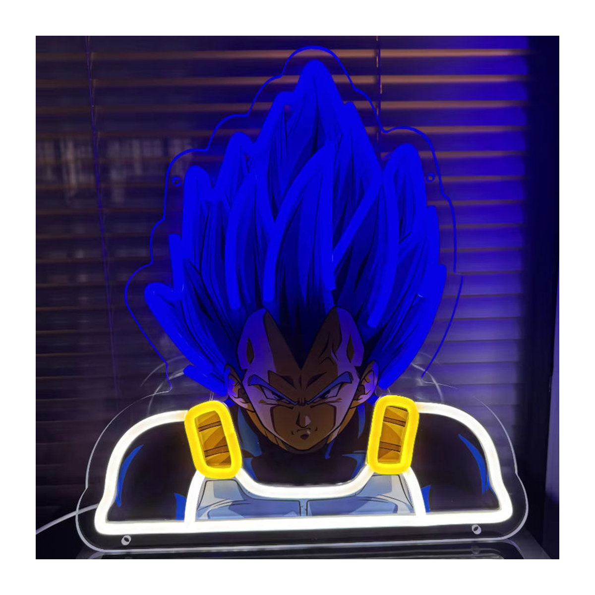 Bandai Dragon Ball Anime Acryl Neon LED Lampe in Blau - Bild 2