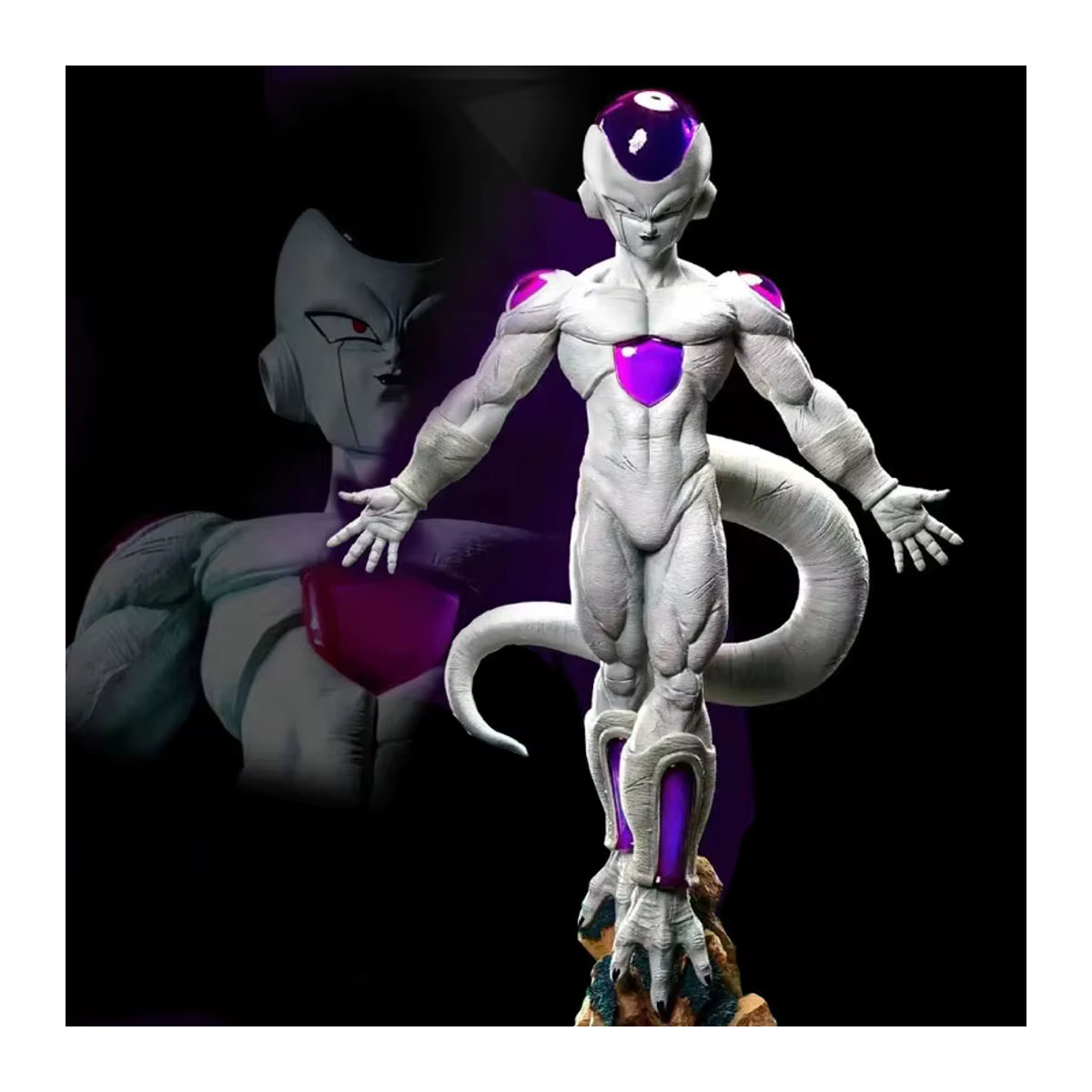 Bandai Dragon Ball Anime Figur Frieza Endgültige Form in Weiß, Höhe: 26 cm - Bild 6