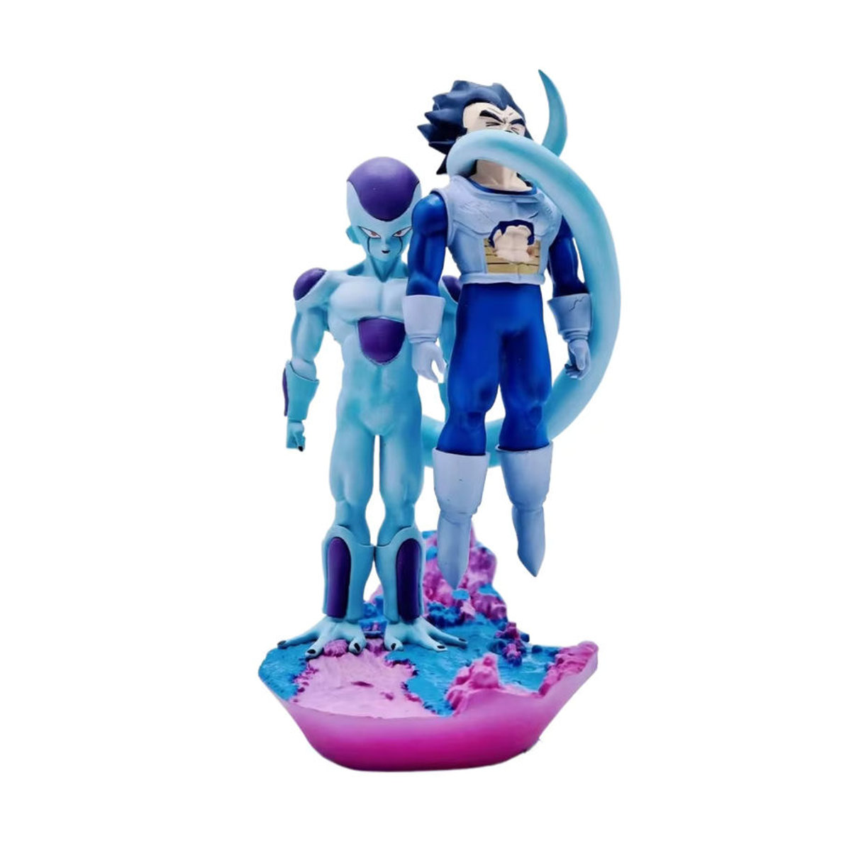 Bandai Dragon Ball Anime Figur Frieza vs Vegeta Actionfigur aus Kunststoff, mehrfarbig, Höhe: 9 cm - Bild 3