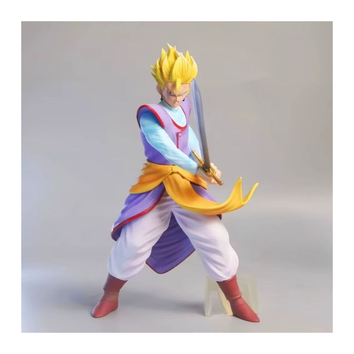 Bandai Dragon Ball Anime Figur Gohan und König Kai als PVC Actionfigur und Sammlerstatue, mehrfarbig, Höhe: 29 cm - Bild 1