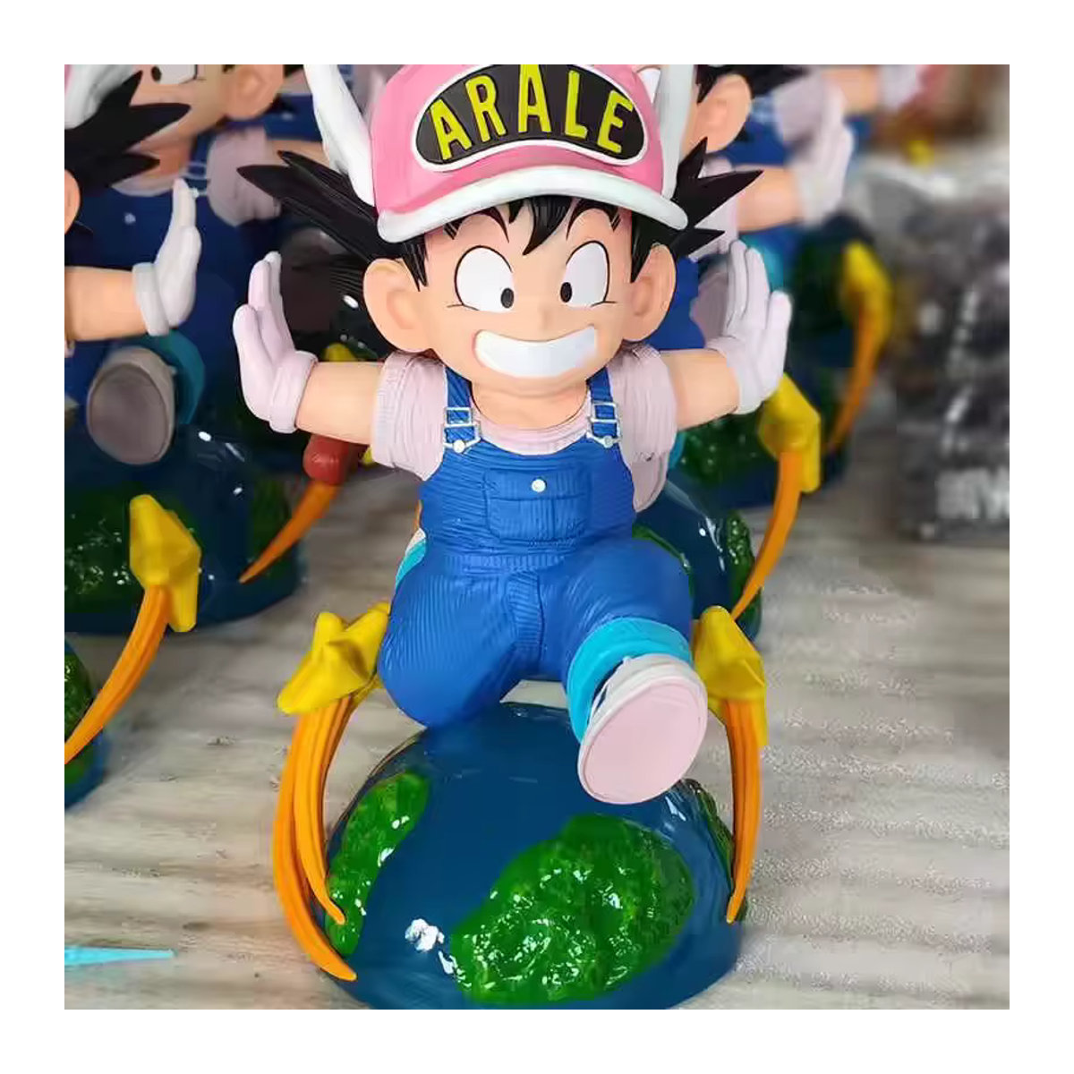 Bandai Dragon Ball Anime Figur Goku Kindheit Modell aus Kunststoff, mehrfarbig, Höhe: 19 cm - Bild 3