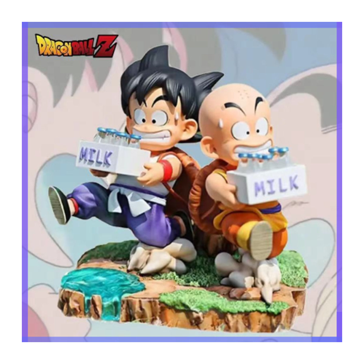 Bandai Dragon Ball Anime Figur Goku Statue, mehrfarbig, Höhe: 15 cm - Bild 1