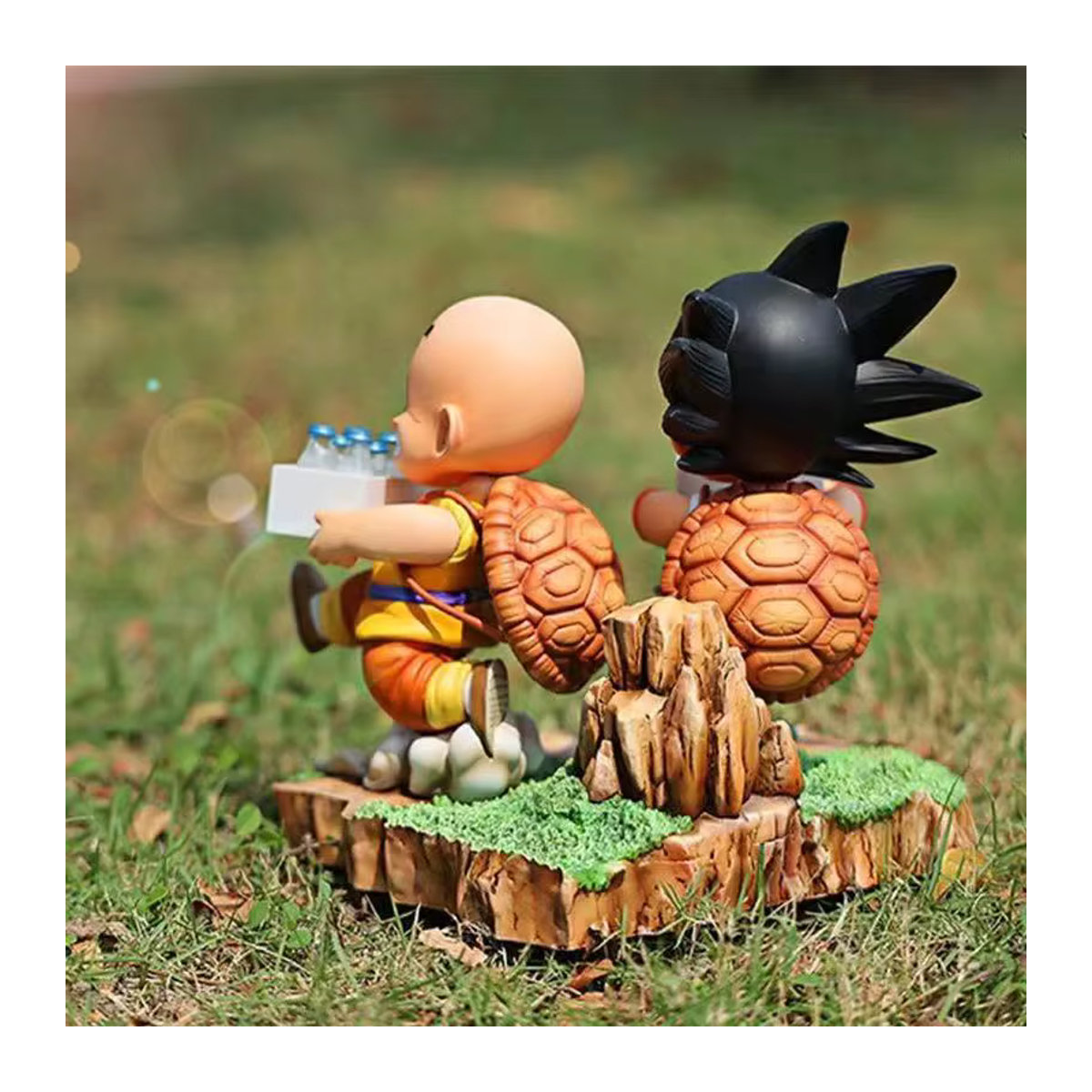 Bandai Dragon Ball Anime Figur Goku Statue, mehrfarbig, Höhe: 15 cm - Bild 2
