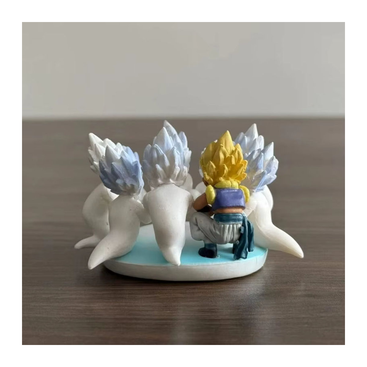 Bandai Dragon Ball Anime Figur Gotenks Actionfigur aus Kunststoff, mehrfarbig, Höhe: 4,5 cm - Bild 2