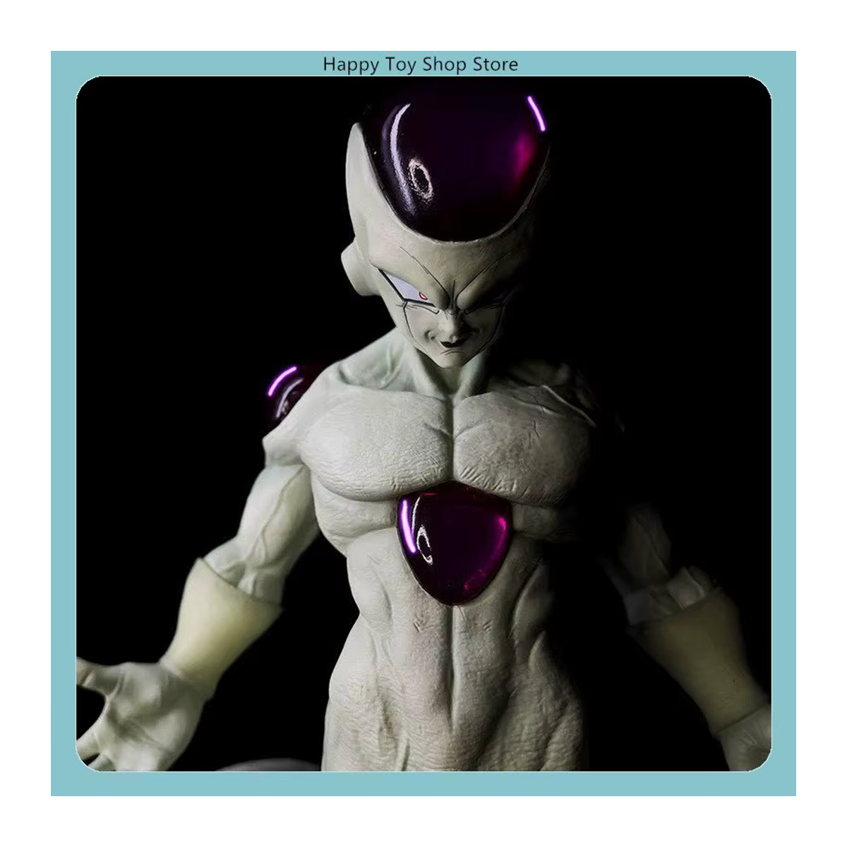 Bandai Dragon Ball Anime Figur Kaiser Frieza in stehender Pose auf Namek Planet, Farbe: Weiß, Höhe: 28 cm - Bild 2
