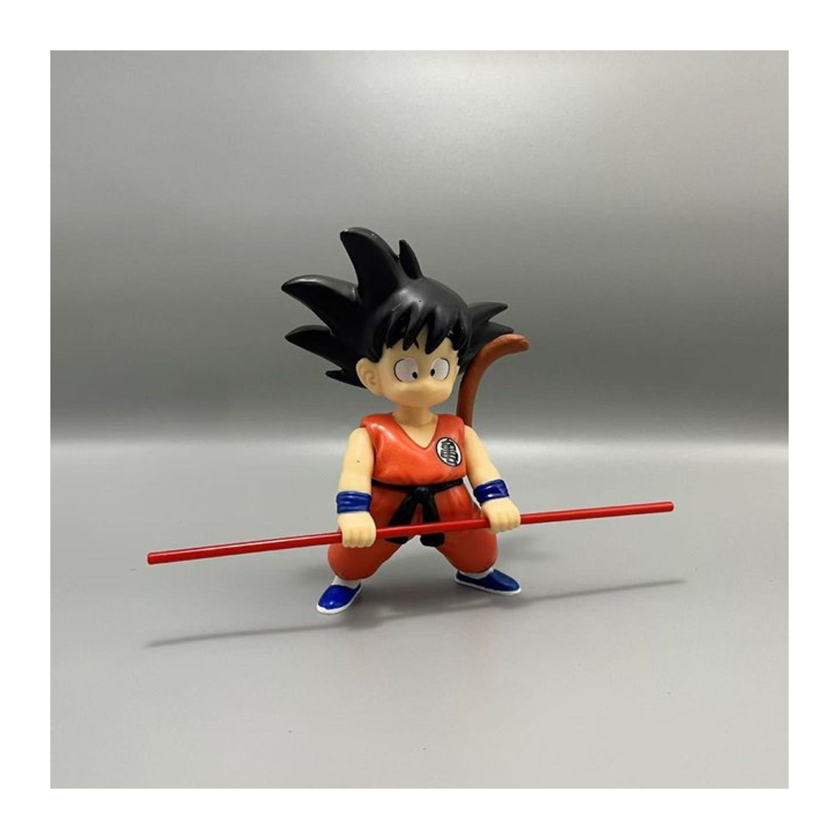 Bandai Dragon Ball Anime Figur Kindheit Goku Actionfigur aus Kunststoff, mehrfarbig, Höhe: 15 cm - Bild 1