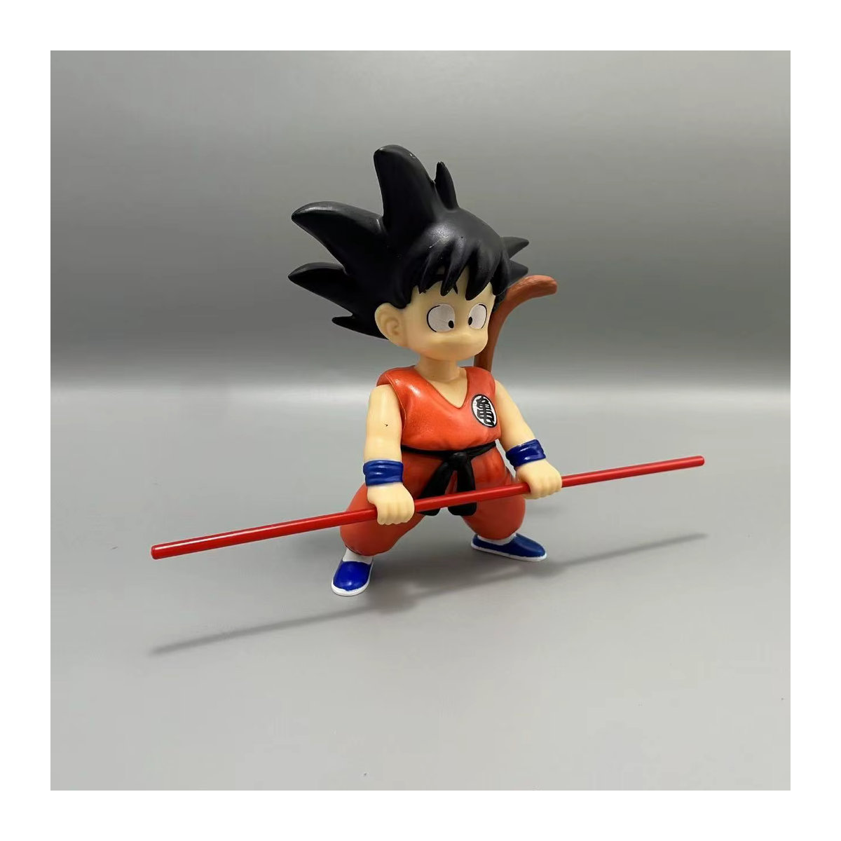 Bandai Dragon Ball Anime Figur Kindheit Goku Actionfigur aus Kunststoff, mehrfarbig, Höhe: 15 cm - Bild 4