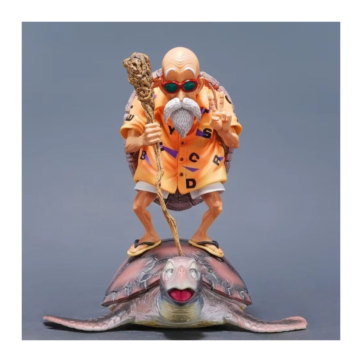 Bandai Dragon Ball Anime Figur Master Roshi Actionfigur aus Kunststoff, mehrfarbig, Höhe: 26 cm - Bild 2