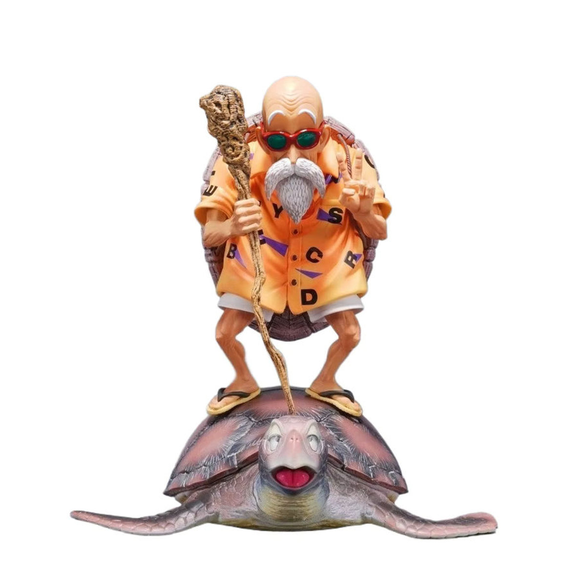 Bandai Dragon Ball Anime Figur Master Roshi Actionfigur aus Kunststoff, mehrfarbig, Höhe: 26 cm - Bild 3