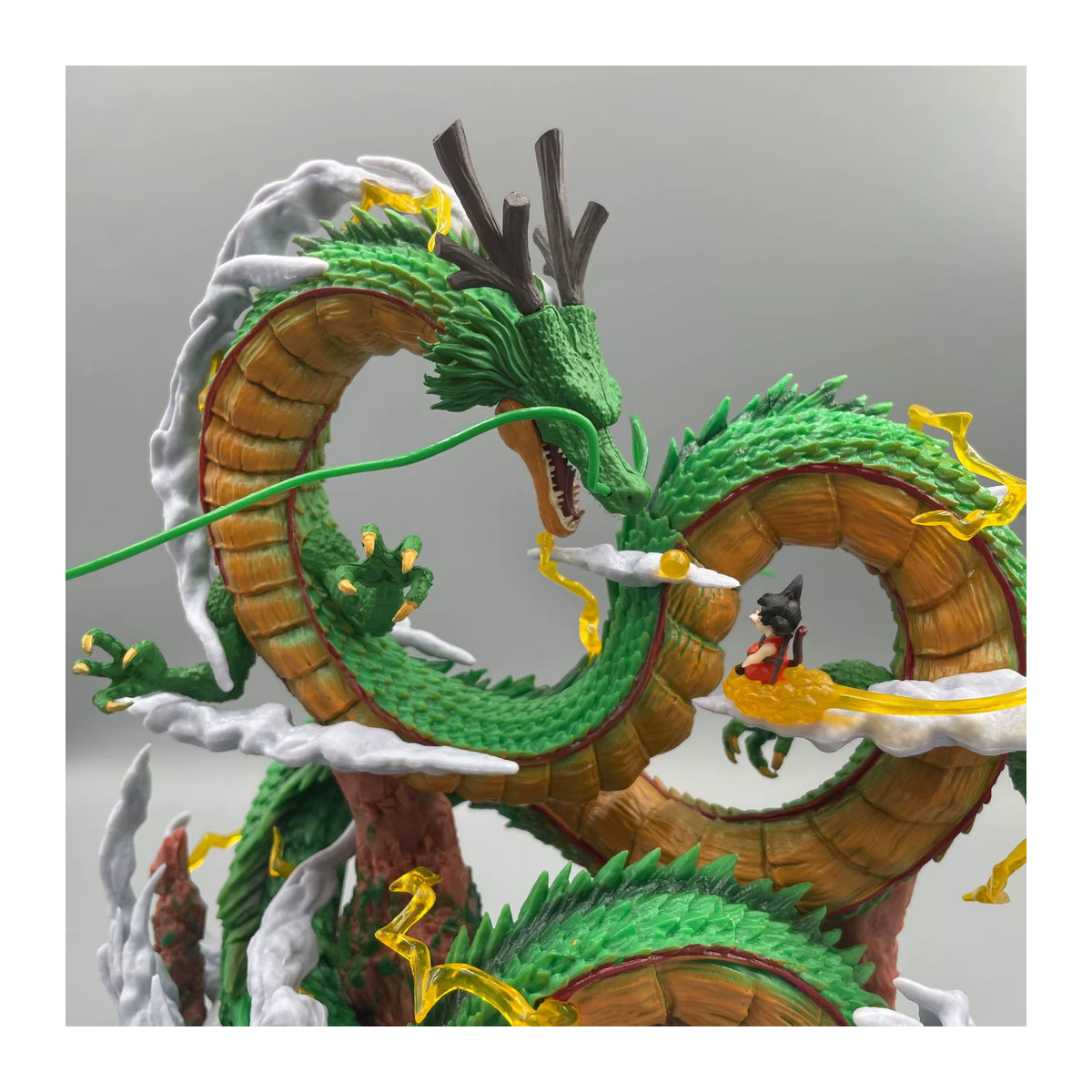 Bandai Dragon Ball Anime Figur Shenron Statue aus Kunststoff in Grün, Höhe: 24 cm - Bild 5