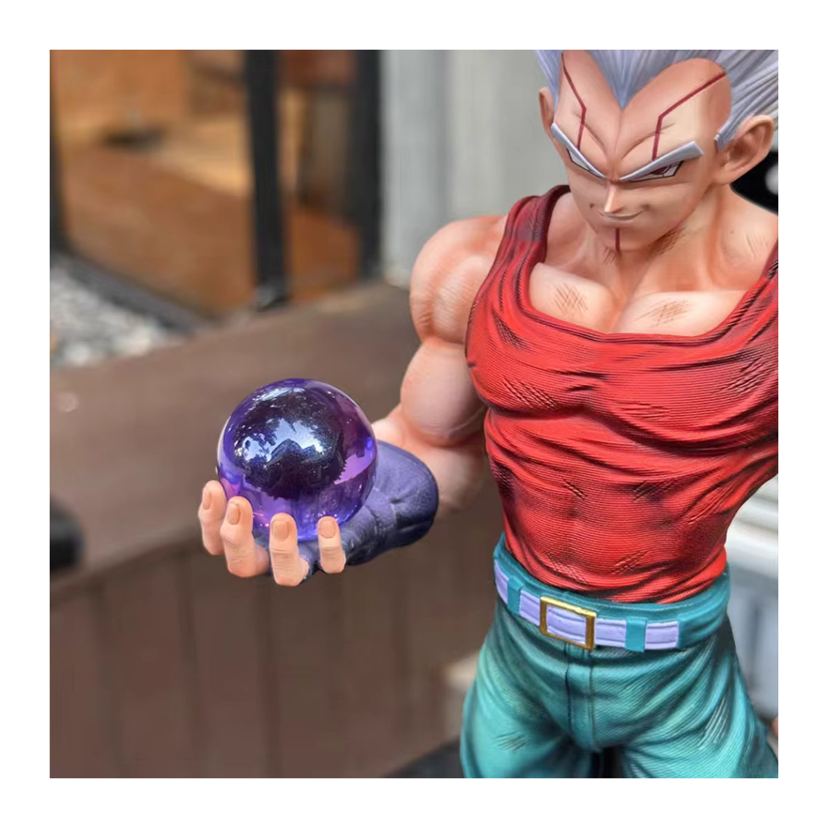 Bandai Dragon Ball Anime Figur Super Saiyajin GT Vegeta aus Kunststoff, mehrfarbig - Bild 3